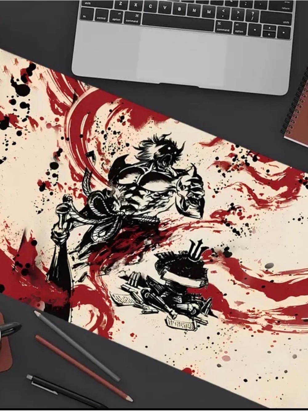 Magic The Gathering Anime Demonic Tutor Playmat Mousepad NEW Games TCG Cards MTG